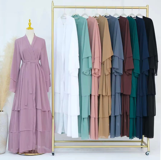 Abaya fermée